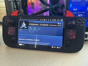 Picture of customized Steam Deck