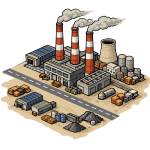 Industrial sector in GoldClaim